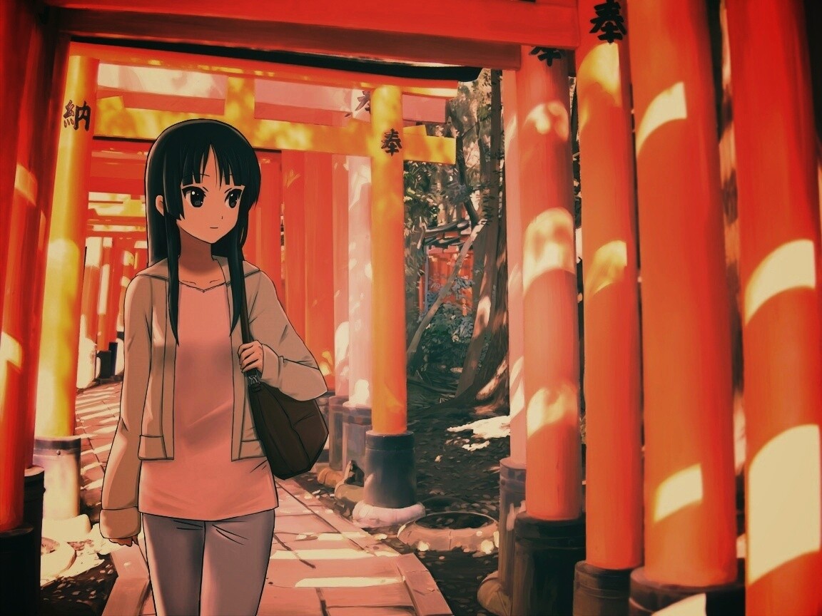 Акияма Мио обои