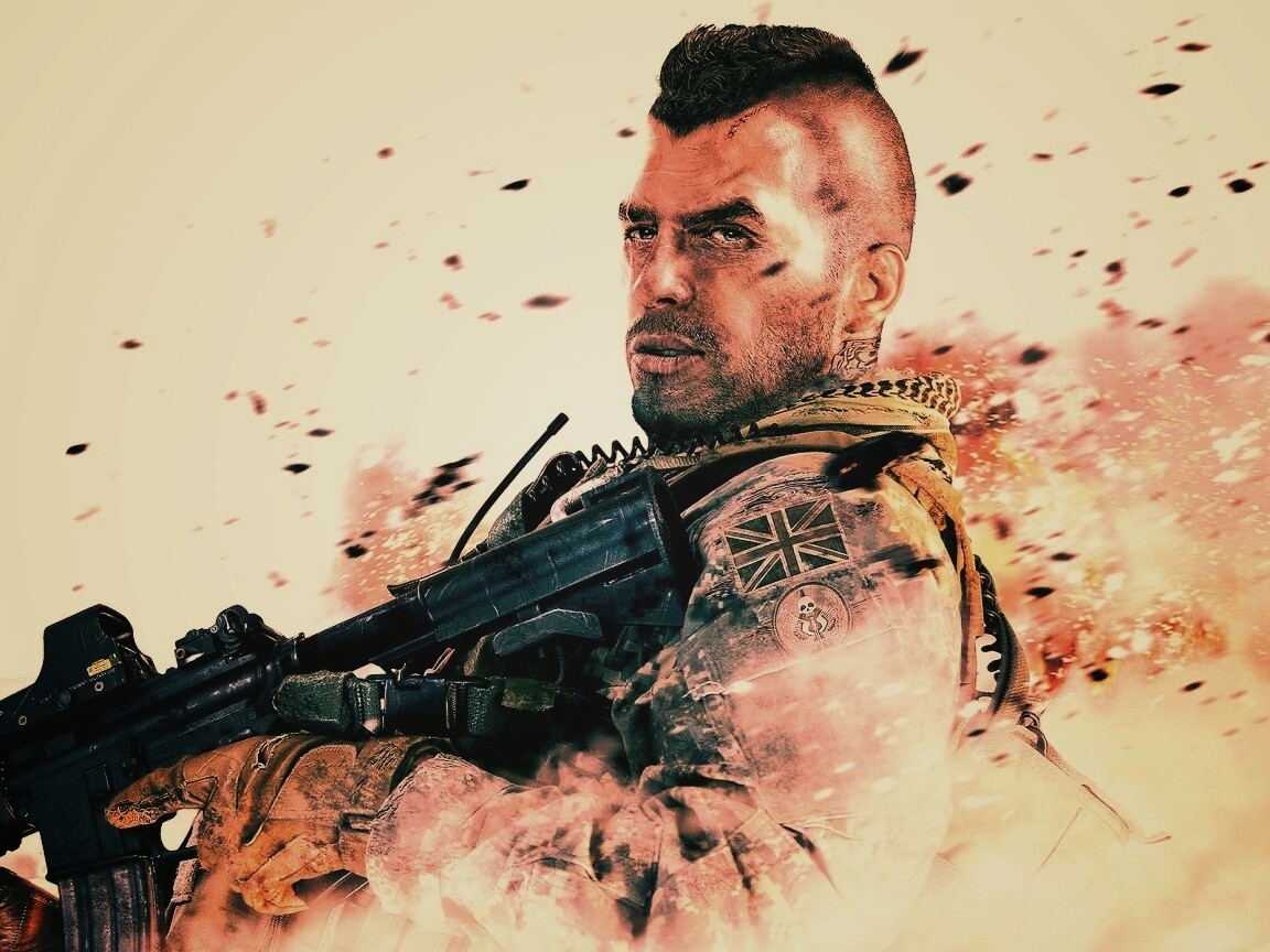 Солдат из COD Modern Warfare обои