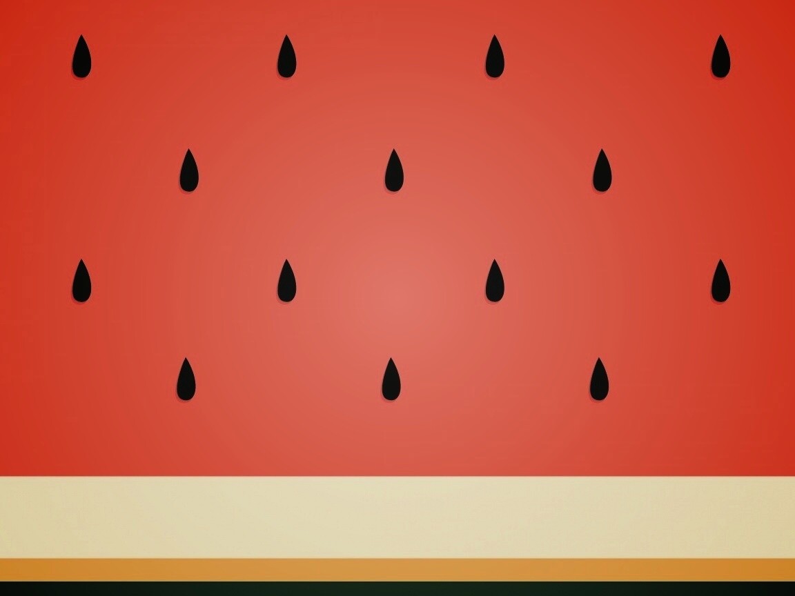 Рисунок арбуза обои