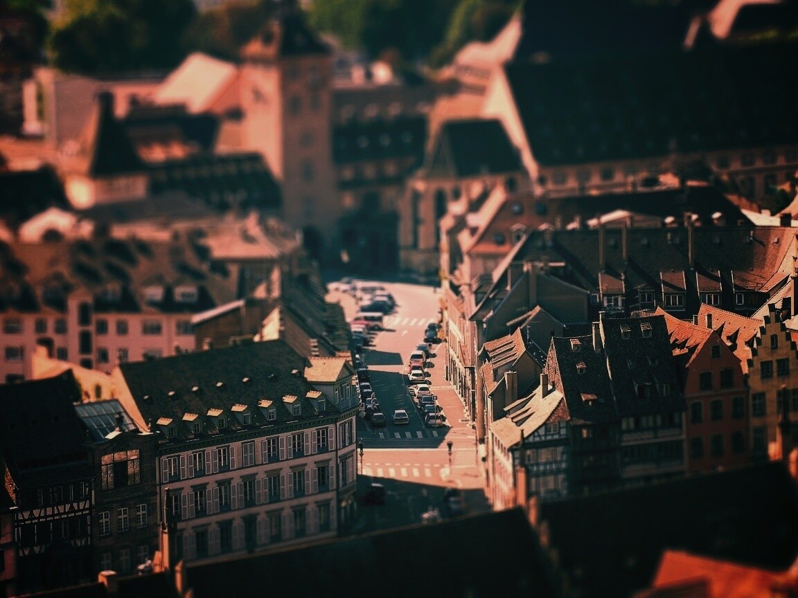 Фото с крыши обои