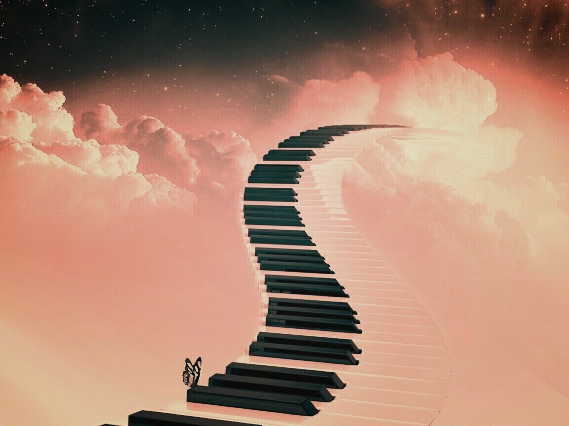 Музыка, которая ведёт нас на седьмое небо обои