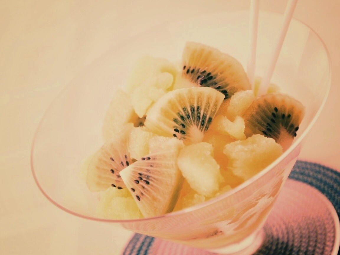 Мороженое с киви обои