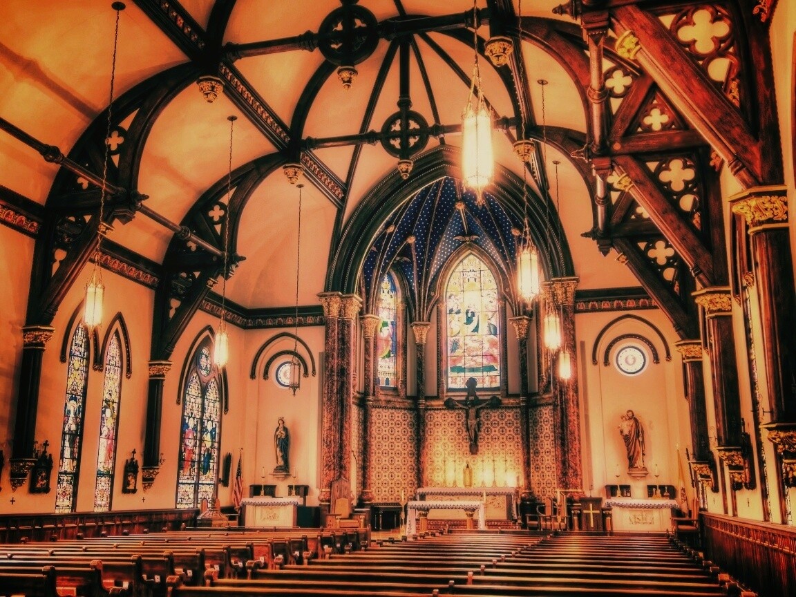 Внутреннее убранство собора обои