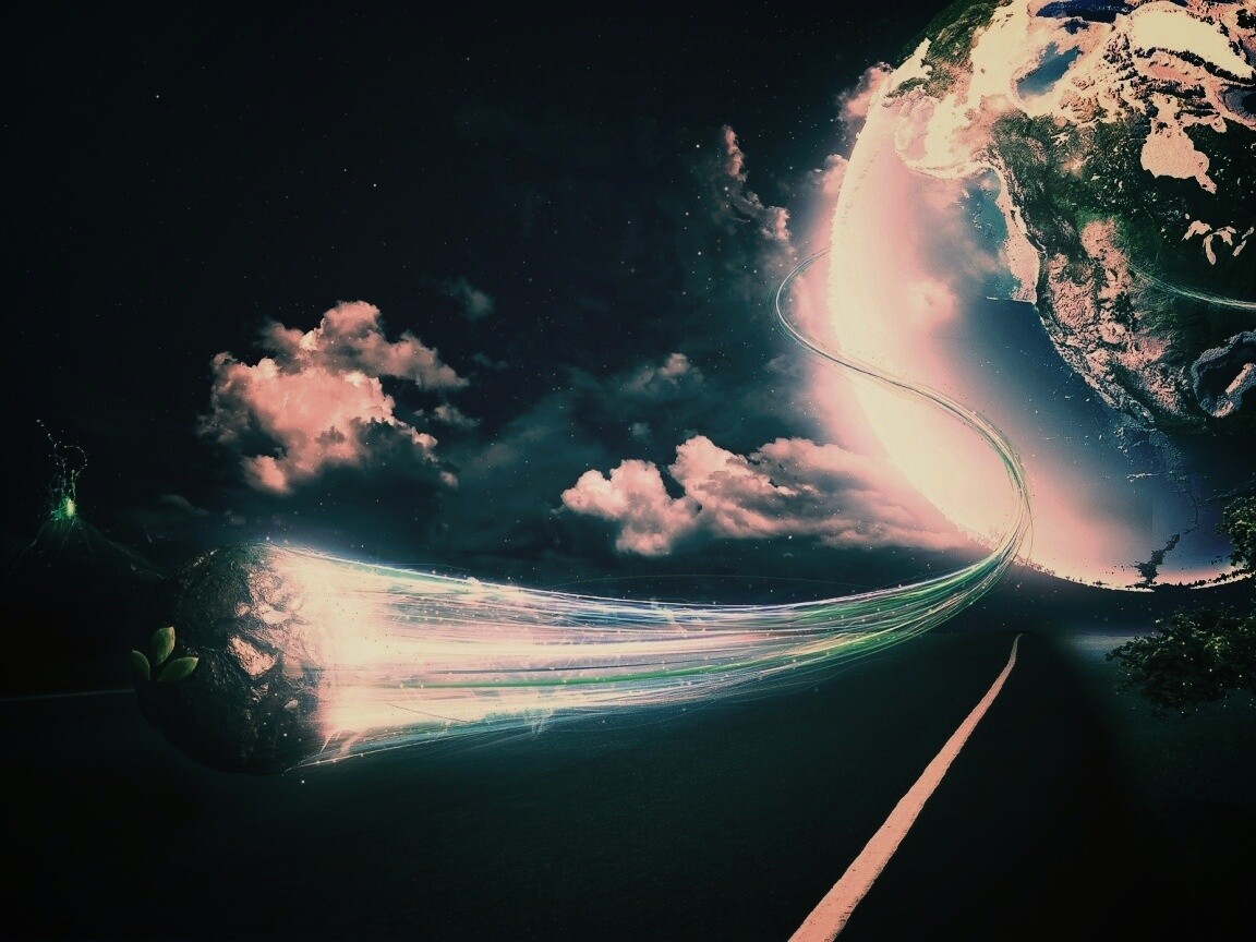 Полет с земли обои