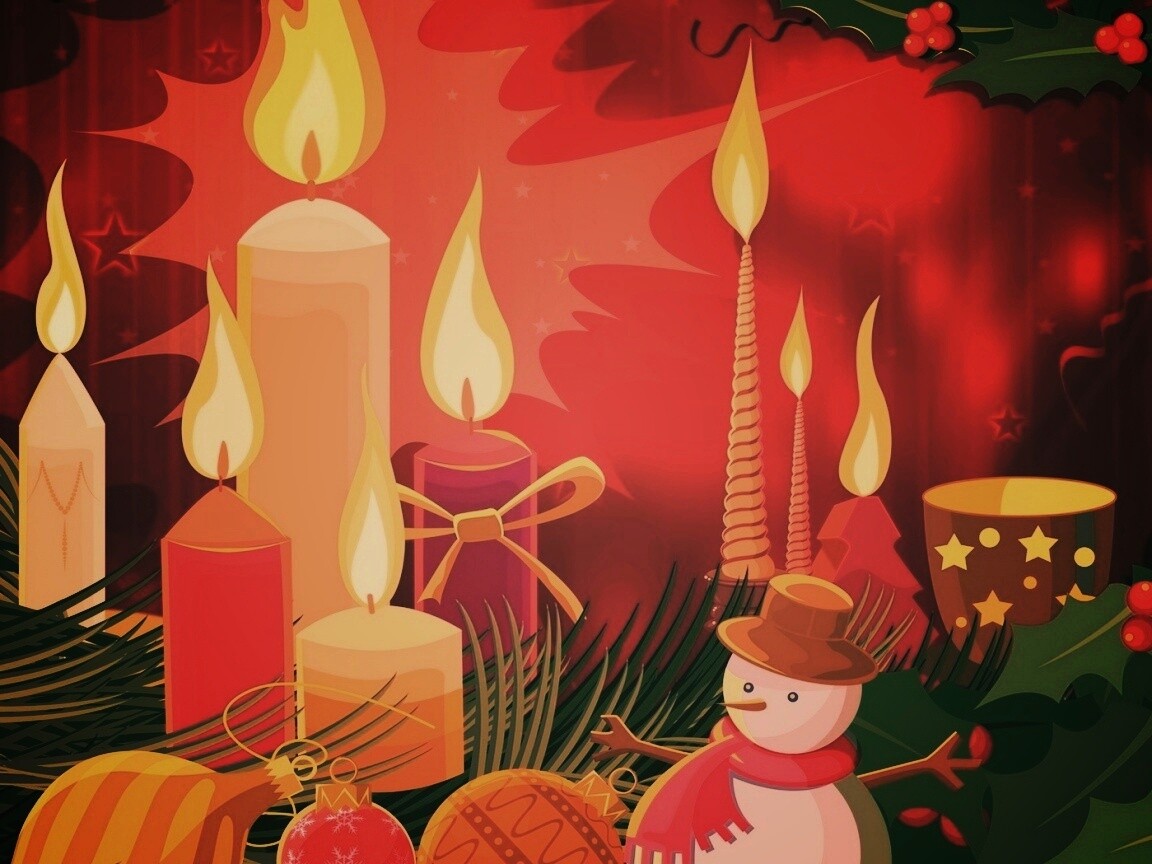 Новогодние обои