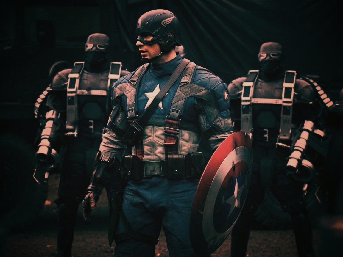 Капитан Америка обои