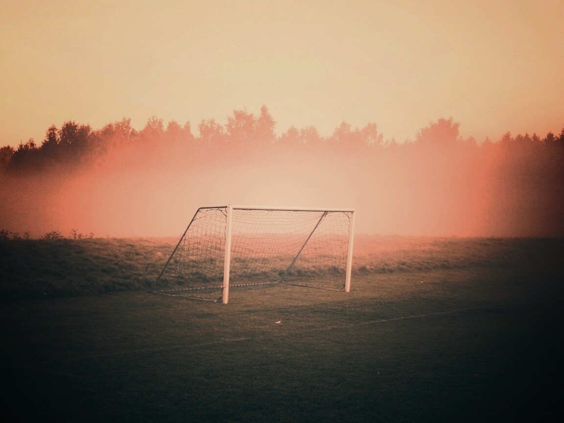 Футбольные ворота обои