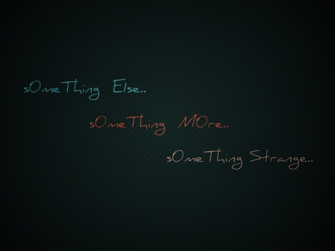 Some thing обои