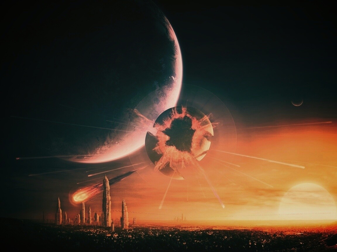 Катастрофа планетарного масштаба обои