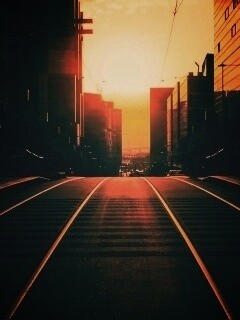 Трамвайные пути обои