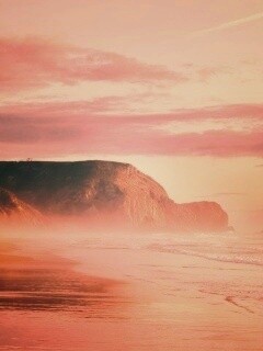 Горы уходящие в море обои