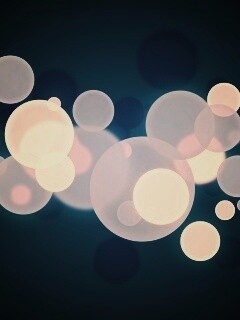 Голубые круги обои