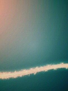 Сияющая волна обои