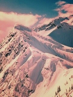 Горная гряда обои