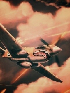 Истребитель акула обои