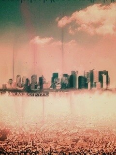 Летающий город обои