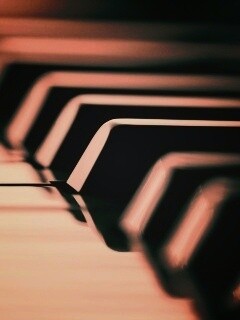 Клавиши  рояля обои