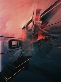 Технологичная абстракция обои