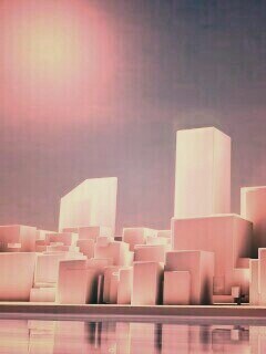 Картонный город обои