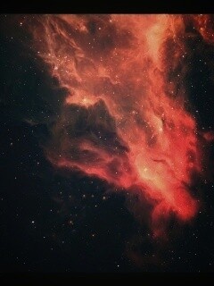 Красная туманность обои
