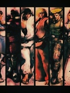 Герои игры Street FIghter обои