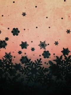 Черный снег обои