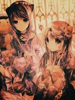 Три лоли обои