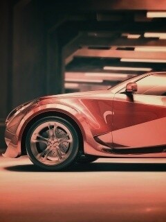 Красный концепт обои