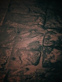 Дождь на мостовой обои