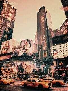 Улицы Нью-Йорка обои