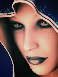 Магичка в капюшоне обои