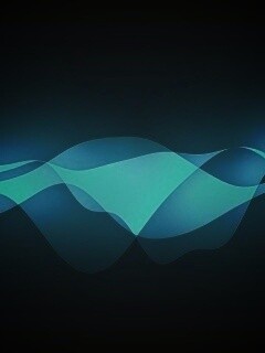 Синии волны обои