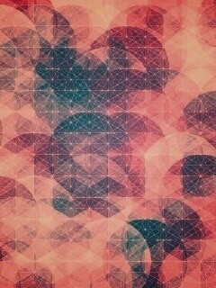 Узор из геометрических фигур обои