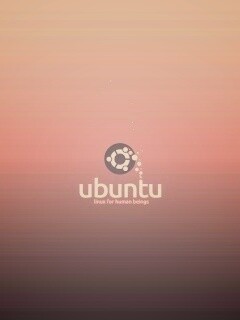 Логотип Ubuntu обои