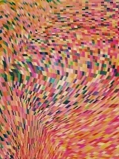 Пиксельная воронка обои