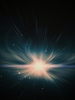 Летящий на тебя свет обои