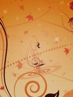 Цветы и завитки обои