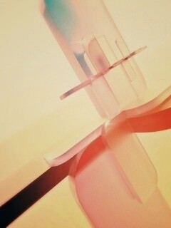 Абстракция из полупрозрачных фигур обои