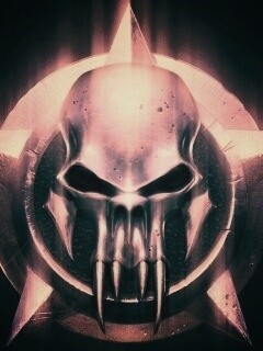 Клыкастый череп обои