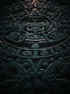 Индейские записи высеченные в камне обои