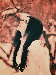 Белоснежная леди обои