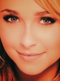 Лицо красавицы обои