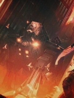 Арт из Киберпанк 2077 обои