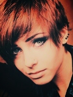 Выразительный взгляд голубых глаз обои