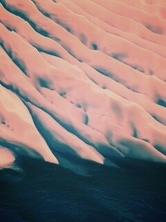 Борозды во льду обои