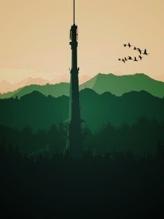 Зеленые горы обои