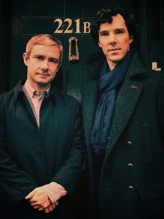 Шерлок и Ватсон обои