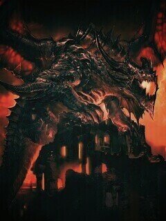 Огромный дракон обои