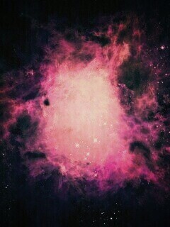 Фиолетовая туманность обои