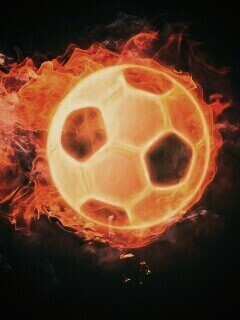 Огненный мяч обои